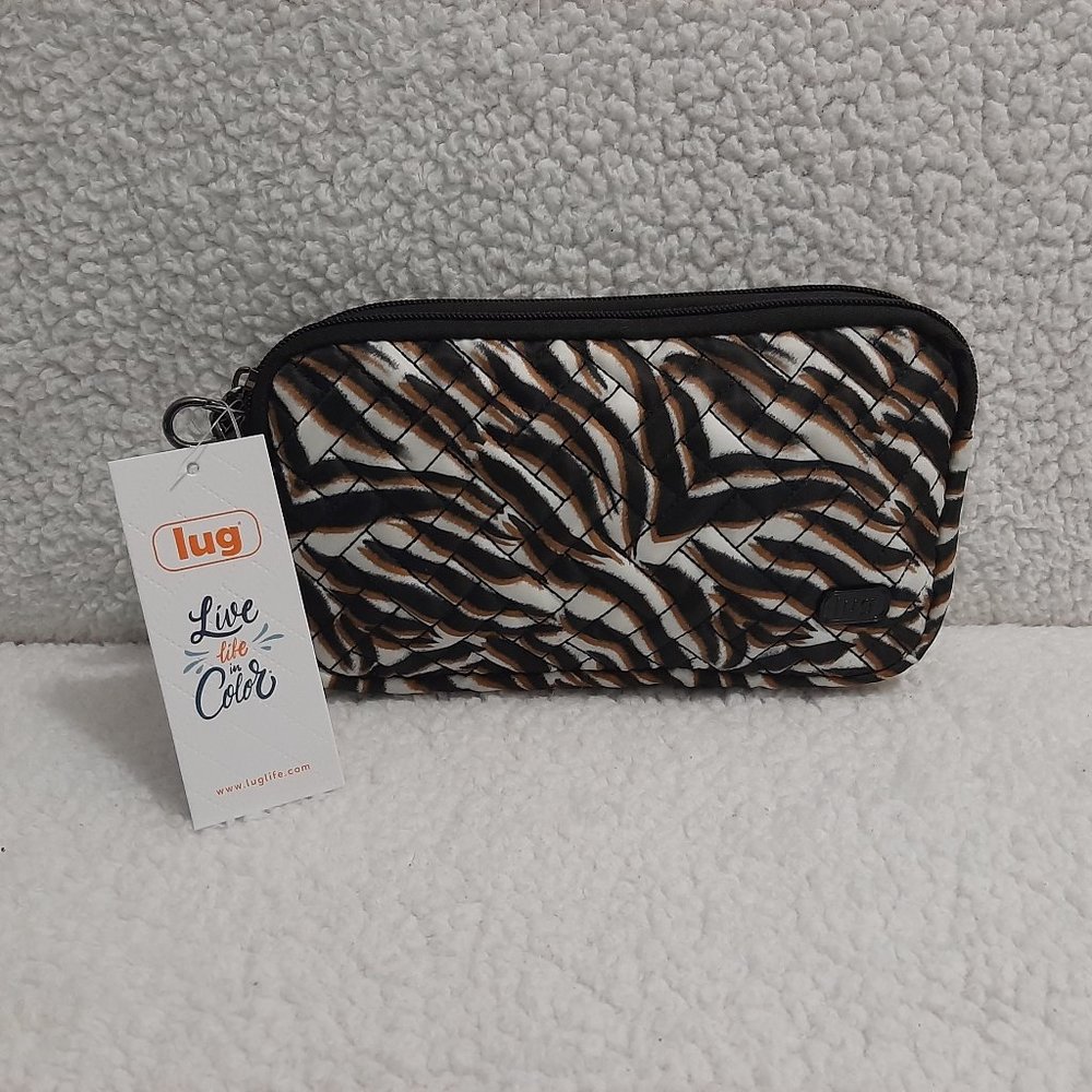 Lug Coupe XL Convertible Crossbody Bag (Zebra Sand)